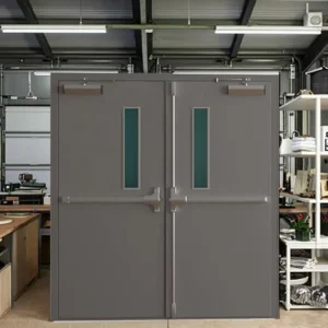Fire Rated UL Steel Fire Door External Container Door Commercial Building Warehouse Steel Fire Door UL Certificated