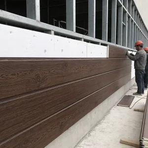 Fireproof 3D Embossed Metal Wall Panels for Building Bathroom Exterior Aluminum Steel Cladding Cold Room Workshop Use