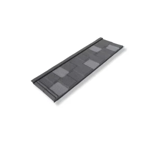 Fireproof Anti Rust Roofing Material for Sloped Roof Design Shingle Tile Stone Coated Steel Roofing