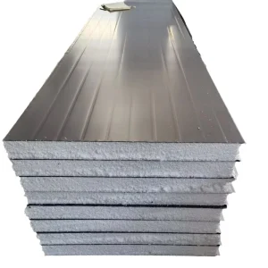 Fireproof Eco Friendly Metal Sandwich Panel Rock Wool Board EPS XPS Core Material for Warehouse Steel Structure Buildings
