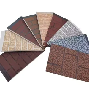 Fireproof Steel and PU Insulated Eco-Friendly Metal Siding for Exterior Wall and Cold Room Roof with 50/75mm Insulation