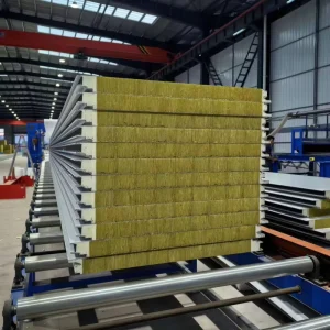 Fireproof Wall Panel PU Edge Sandwich Panel