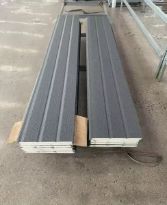 Fireproof Waterproof Insulated Metal Cladding for Building Exterior Decoration