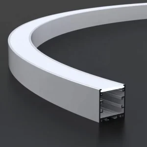Flexible LED Silicon Profile Channel Diffuser LED Aluminum Extrus Profil for 10Mm LED Strip