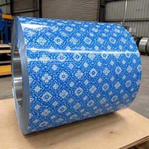 Flower Printed Color Metal Steel Sheet Prepainted Galvanized Steel Coil PPGI
