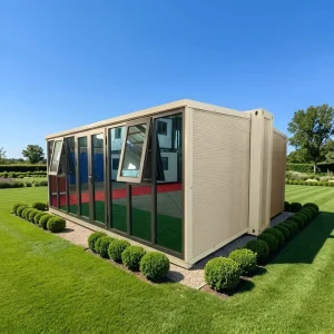 Foldable Container House 20 ft China Standard Expandable Container House China Container Houses for Sale for Apartment Office