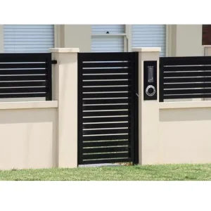 Folding Aluminum Electric Villa Entrance Gate Door