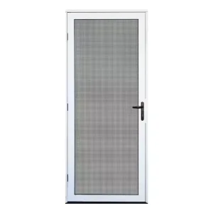 Forced Entry Impact 6063-T6 Aluminum Frame 316 Stainless Steel Mesh Security Window Screen Security Screen Door