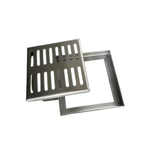 Frame-Mounted 304 Stainless Steel Cover Plate for Factory Workshops
