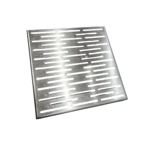 Frame mounted 201 Stainless Steel Metal Building Material Slip Proof Stainless Steel Cover Plate for School Paths