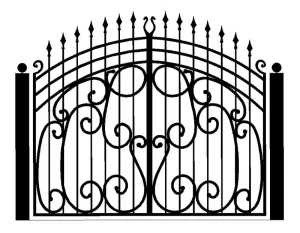 Free CAD Design Custom Galvanized Steel Main Gate Designs Modern Metal Weiqi 3D Sample Models product Marketing Copy