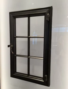 French Steel Windows Factory Manufacturer Custom Black Steel Windows Modern Design French Style Slim Frame Thermal Break