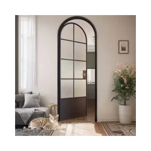 French Vintage Door Series High Quality Aluminum Material Anti Theft Courtyard Entrance Door Retro Style Door
