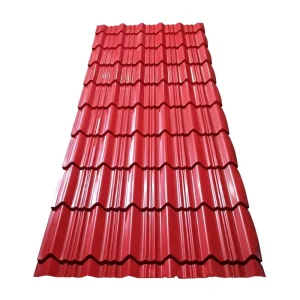 Full Hard Color Coated Steel Roofing Tiles Thermal Insulation Z10 Z29 Coating Cutting Shed Outdoor Roof Applications