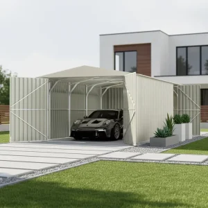 G1119-H200-2HP-H Metal Garage Kit Car Tent Garage Big Metal Building Kits Garage
