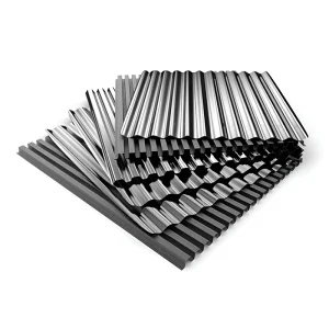 G90 Hot Dipped Galvanized Corrugated Steel Sheet 26 Gauge ASTM A653 Roofing Wall Panel TISI Certified Welding Bending Cutting