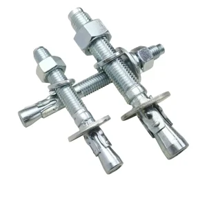 GB T 22795 Standard Wedge Anchor Bolt Carbon Steel Galvanized Expansion Fastener for Civil Engineering