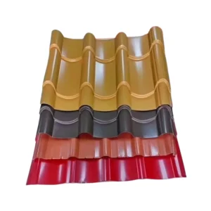 GI Corrugated Aluminum Metal Roofing Sheet Plate Galvanized Iron Sheet for Sale Zinc Coated Color Steel Tile Ppgl Ppgi