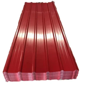 GI Corrugated Steel Sheet Zinc Coated Colorful Roofing Steel Corrugated Sheet Metal Roofing for Sale