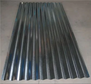 GI Corrugated Zinc Metal Roofing Sheets with Zero Spangle CE Certified Custom Cutting & Bending Service