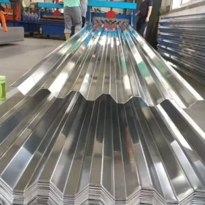 GI Galvanized Aluzinc Roofing Materials Sheet Metal Corrugated Galvanized Steel Roof Plate