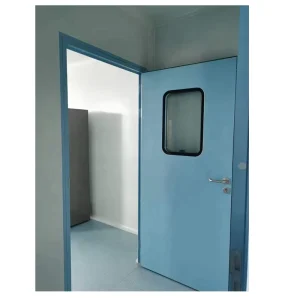 GMP Hermetic Hospital Metal Doors Airtight Clean Room Door Operating Theatre Room Doors
