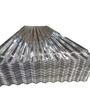 Galvalume Aluzinc 24 Gauge Zinc Metal Corrugated Steel Roofing Sheet with BIS Certification