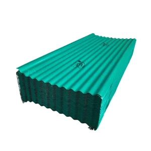 Galvalume Aluzinc Corrugated PPGL Metal Roofing Sheet for Houses