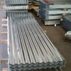 Galvalume Z81 Z120 Coated Non oiled Skin Pass Zero Spangle Full Hard Corrugated Steel Roofing Sheets 0.5 1.0mm Thickness