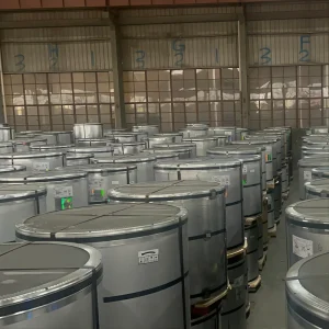 Galvalume Zn Al Mg Zinc Coated Steel Coil PPGI Al Mg Alloy DC51D+AM165 Grade for Marine Environment Resistant Container Building