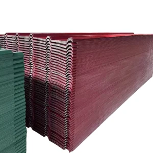 Galvanised Coloured Roofing Wall Corrugated Steel Sheets Coating G100 G115