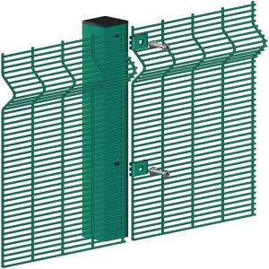Galvanized 358 Anti-Climb High-Security Wire Mesh Fence