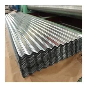 Galvanized 4ft X 16ft 35 Sheet. Iron Sheets 0.3mm 24 Gauge Corrugated Steel Tiles Shake Roofing Roof Metal Panels
