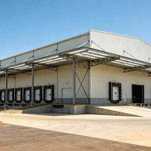 Galvanized Anti corrosion Steel Structure Warehouse Large Logistics Storage Prefabricated Industrial Workshop