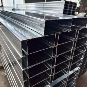 Galvanized C Purlin Steel Anti Corrosion Lightweight High Strength C Channel Steel for Industrial Villa Construction