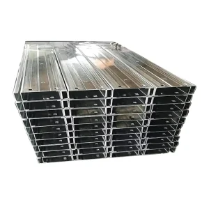Galvanized C Section Profile High Strength C Channel Steel for Modern Villa Apartment Construction Building Material