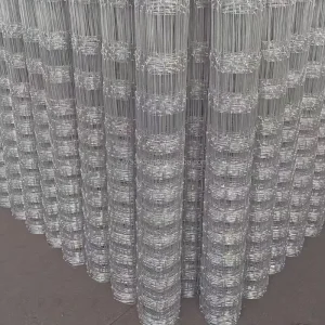 Galvanized Cattle Fence Roll for Farm Livestock Safety & Grazing Management