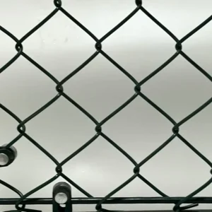 Galvanized Chain Link Fence Mesh, Anti-Corrosion, for Outdoor Yards