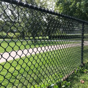 Galvanized Chain Link Sports Venue Fence for Football, Basketball, and Tennis Courts