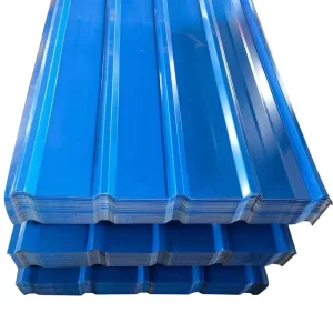 Galvanized Color-Coated Corrugated Board Plate DX51D Grade TISI Certified Cutting Welding for Roofing Sheets Building Materials