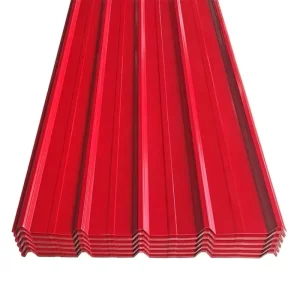 Galvanized Corrugated Metal Roofing Sheet 0.3 0.8mm Durable for Factory Building Workshop Warehouse with Drainage System