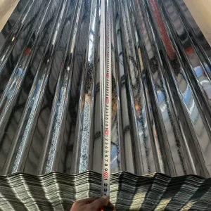 Galvanized Corrugated Roof Sheet GI Metal Roof Tile Z60 Z80 Z100 Zinc Coating Regular Spangle China Manufacturer