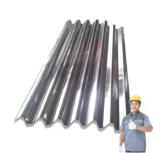 Galvanized Corrugated Roof Sheet GI Metal Roof Z60 Z80 Zinc Coating Regular Spangle 0.12mm-0.9mm 900/1000/1200mm Width