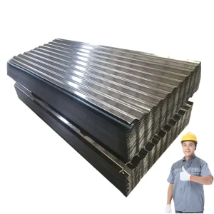Galvanized Corrugated Roof Sheet Light Weight 0.12mm 0.3mm Z40 Z60 GI Metal Roof