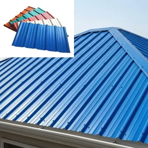 Galvanized Corrugated Steel Roofing Sheet Z30 Z40 Zinc-Coated EN Standard with Cutting Service