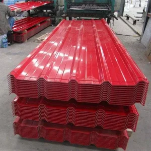Galvanized Corrugated Steel Roofing Tile Sheets 0.12 0.15mm for House Industrial Roof Rust Resistant
