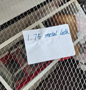 Galvanized Flat Metal Stucco Lath Zinc Coated Anti Corrosion Durable Gray Building Wire Mesh 500 Pcs Per Pallet