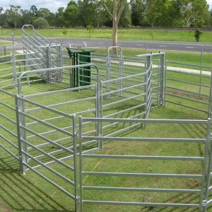 Galvanized Heat Treated 6 Feet Heavy Duty Livestock Panels Cattle Corral Fencing for Horse Farm