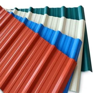 Galvanized High Strength Corrugated Roofing Sheet AZ30 AZ40 Coating ASTM A792 Colorful Pre Painted Industrial Residential