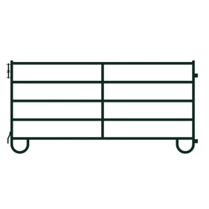 Galvanized Horse Sheep Fence Gate Mobile Agricultural Barrier Gate for Farms Top Selling Fencing Trellis Gates Product